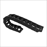 Mini drag chain cable carrier provides compact and durable cable protection for tight spaces。